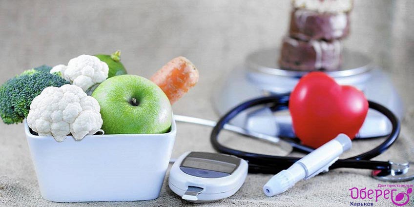 Особенности питания пожилых людей, страдающих сахарным диабетом